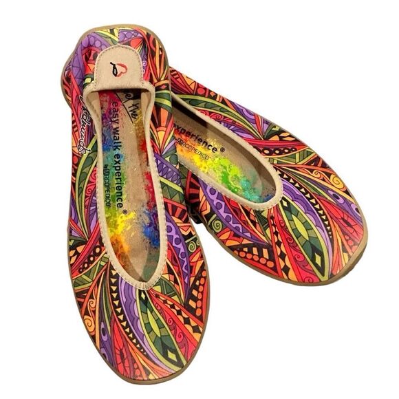 ARCOPEDICO Women’s Printed Lolita Art Edition in the Size 41/9.5-10 US Size - Picture 10 of 15